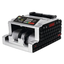 STS Total Value Currency Counting And Sorting Machine With Fake Note Detection Display
