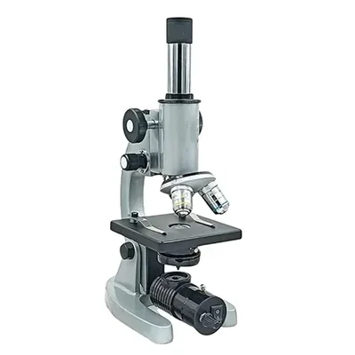 COMETEK 675x Compound Microscope | Achromatic Brass Objectives Lens (Mag: 100x to 675x) with Led Lamp for Lab Use