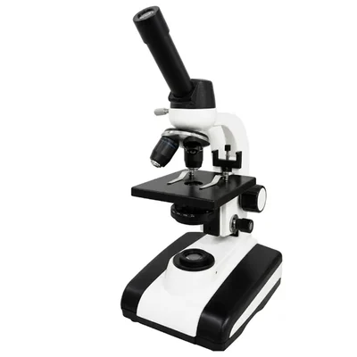 Blisco 10x 40x 45x Genius Student Biological Microscope with 360 Degree Rotatable Head and LED Illumination