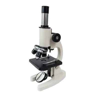 Blisco Achromatic 10x 40x BLS-60 Student Microscope with Triple Nosepiece and Horseshoe Base for Beginner Lab Education