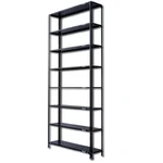 Alija 18 Gauge ‎30D x 120W x 300H Cm 8 Shelves Multipurpose Storage Rack With Accessories 