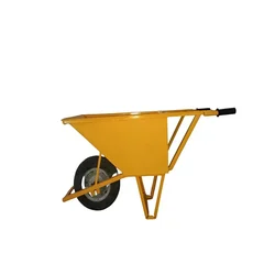 Heavy Duty 160 kg Load Capacity Powder coated Mild Steel Wheel Barrow 
