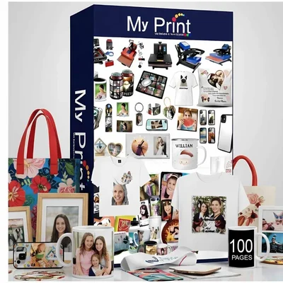 MY PRINT A4 125 GSM HD Dual Coated Sublimation Transfer Paper For T-Shirt | Mug | 3D Cover | All  Sublimation Product