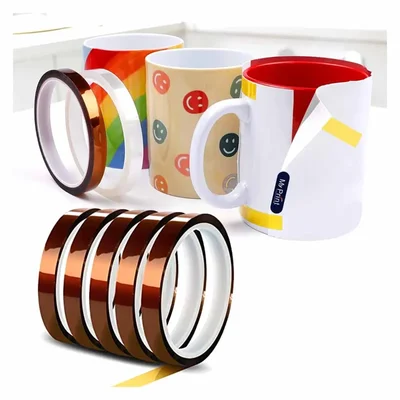 MY PRINT 8 mm 33 Meter Polymide Sublimation Heat Tape ( Pack Of 5)