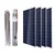 Solar Pump and Solar Panel Combo-1HP Water Submersible Pump & 4 pieces Solar Panel by Solar Universe India (1 year Warranty)