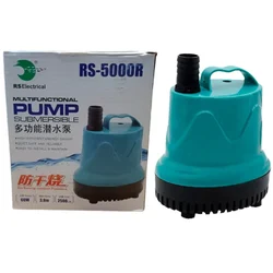 RS Electrical RS-5000R Powerful, Silent and Multifunctional Submersible Pump for Large Fish Tanks 
