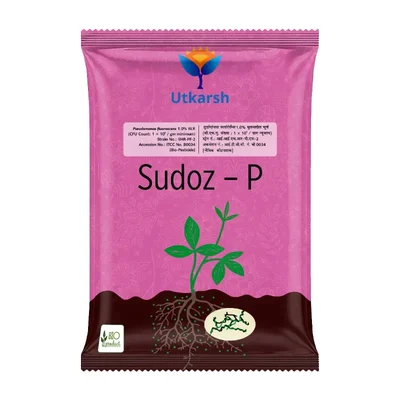Utkarsh Sudoz-P (Pseudomonas Fluorescens 1.0% W.P.) for Plants, Crops and Home Gardening | 1 Kg(Pack-1 x 1 kg)