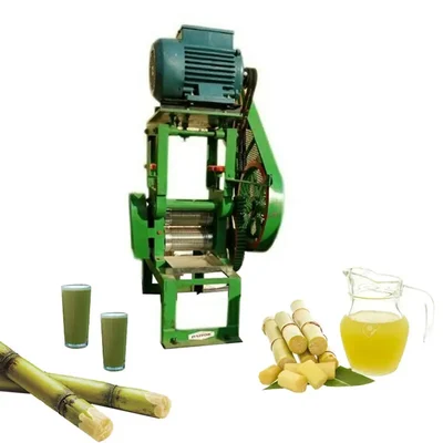 Heavy Duty SS Roller Gear Type Sugarcane Juice Machine without Motor