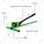Hand Operated Mild Steel Manual Sugarcane Bud Cutter Machine