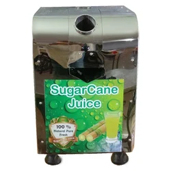 Commercial Sugarcane Juicer Machine with 1.5HP Motor, 200 Glasses/ hr Capacity