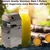 1 HP Electric 3 Rollers SS Sugarcane Juice Machine, 200 kg/hr