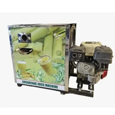 Stainless Steel 4 Rollers Sugarcane Juicer Side Model with 1 HP Godrej Motor (Only Engine Kit ) 