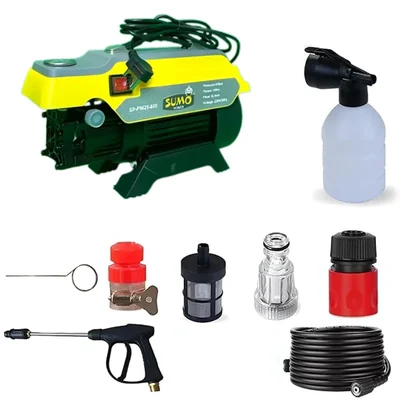 Sumo Power SP-PW25-800 800 W High Pressure Washer with Strong Copper Motor and All Required Accessories