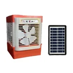 Garmstrong Republic Solar Portable Cooler with 2 Bulbs, Adustable Speed and Removal and Washable Filter 