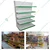 Premium Quality 5 Shelves (6 x 3 Feet) Display Rack With 25 Liter 5 Piece Shopping Basket Combo