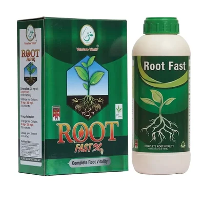 Anand Agro Care Root Fast 98% Super Potassium Humate Plant Growth Promoter Powder and Liquid Root Initiation Regulator