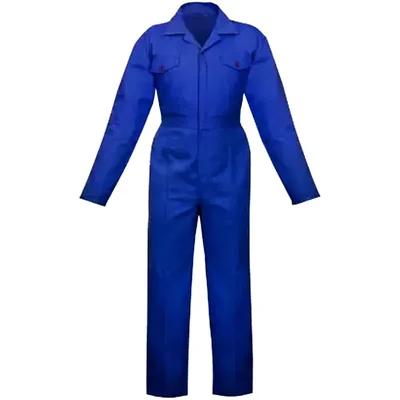 Super Safety Protective Workwear, Cotton Coverall With Front Zipper