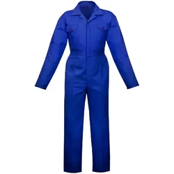 Super Safety Protective Workwear, Cotton Coverall With Front Zipper