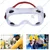 Super Safety Wrap Around Safety Goggles With Adjustable Elastic Head Band (Pack-1 Pcs)