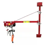 HT 600 Kg Load Capacity Support Arm, 90cm Arm Length, 180° Wall Mounted with PA 500 kg Mini Electric Hoist