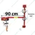 HT 600 Kg Load Capacity Support Arm, 90cm Arm Length, 180° Wall Mounted with PA 500 kg Mini Electric Hoist