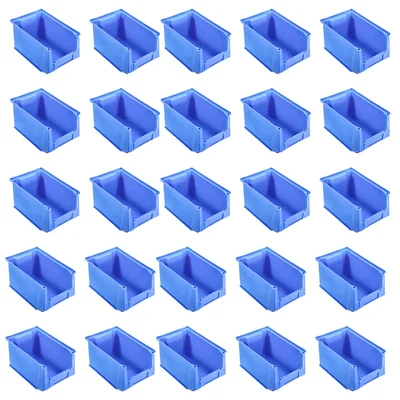 Supreme 230x150x127 mm Blue Storage Bin, Premium Plastic Material (BIN-25)(Pack-25 pcs)