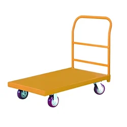 Suwas Trolley 400 kg Load Capacity Platform Trolley With 1 Year Warranty 