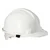 White Nape Safety Helmet Pack of 1, 6, 20 for Industrial Use, Adjustable & Without Ratchet, Lightweight Durable Hard Hat(Pack-1 pc)