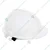 White Nape Safety Helmet Pack of 1, 6, 20 for Industrial Use, Adjustable & Without Ratchet, Lightweight Durable Hard Hat(Pack-1 pc)