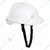 White Nape Safety Helmet Pack of 1, 6, 20 for Industrial Use, Adjustable & Without Ratchet, Lightweight Durable Hard Hat(Pack-1 pc)