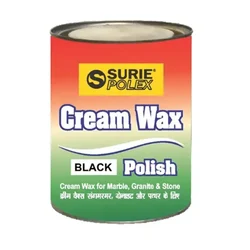 Surie Polex 1  L Cream Wax Black Polish  for Polishing Marble, Granite, and Stone Surfaces 