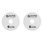 Surie Polex 17 inch White Floor Polishing Pads For Polishing and Buffing (4100) - Pack of 2