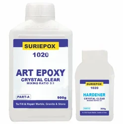 Surie Polex 900 gm Art Epoxy with 300 gm Hardener (1020)