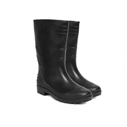 Surie Polex Black Safety Gumboot (Size-8)
