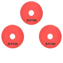 Surie Polex 13 inch Red Floor Buffer Pads For Polishing and Buffing (5100) - Pack of 3