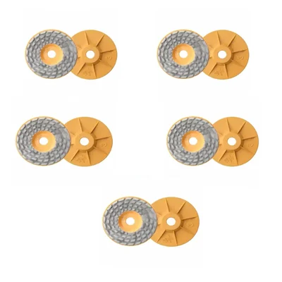 Surie Polex 10 Pcs Resin Bond Diamond Abrasive For Polishing (DCRPD 5 STAR)