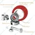 Suwas Trolley 4 inch 100 kg per wheel Load Capacity PU Swivel Castor Wheel, 6 Month warranty (4x1.25-100-SWL-PU)(Pack-2 pcs)