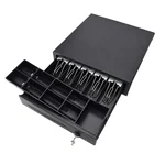 SWAGGERS Metal Cash Drawer For Point of Sale (POS) System With Removable Coin Cash Tray