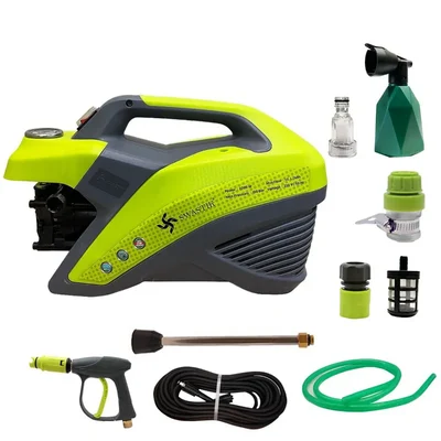 Swastik Pro 200 High Pressure Washer, 150 Bar and 2200 W Thermally Protected Motor, 10 LPM Flow Rate