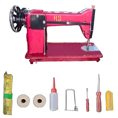 RS (95 T-10) 1200 Stiches/Min Swing Machine With Accessories, CI Body