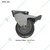 Heavy Duty 3 x 1.25 Inch Swivel & Brake Type Caster Wheel(Pack-4 Pcs)
