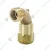 Automat HT-70SE Brass Swivel Elbow for 3/4" Quick Compact Valve Used for Fitting Pipes