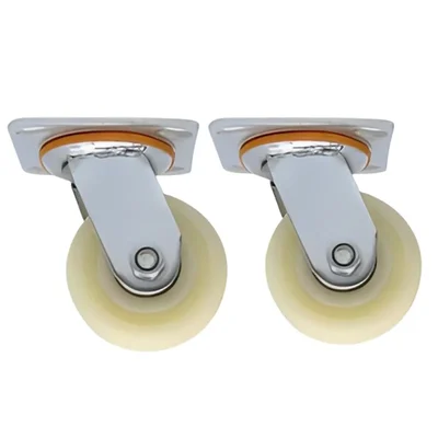 Suwas Trolley 4 x 2 Inch Pack Of 2 PP Caster Wheel With 300 Kg Load Capacity (Swivel Type) | 6 months Warranty