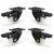 Heavy Duty 38 MM / 1.5 Inch Pack Of 4 Swivel With Brake Type Plain Bore PP Caster Wheel