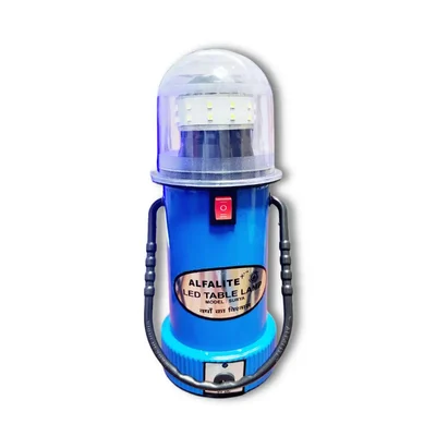 Alfalite Surya 3w Solar Rechargeable Light Lamp Portable, Energy-Efficient & Eye-Friendly for Home and Camping Usage