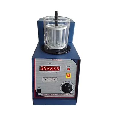 Digital Tablet Disintegration Apparatus With Single Basket as per Quality Standards of Pharmacopeia