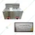 Commercial Gas Operated 6L+6L Tabletop Double Pan Deep Fryer Machine for Using in Food Cart