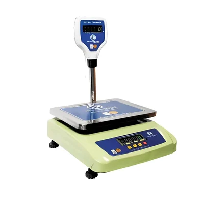 True Weight Table Top MS Digital Weighing Machine, 10/30kg Capacity (TWT-M-30 Pole) with 1-Year Warranty