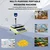 True Weight Table Top MS Digital Weighing Machine, 10/30kg Capacity (TWT-M-30 Pole) with 1-Year Warranty