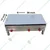 Vinayak Machine Heavy Duty 18x36 inch Table Top SS Dosa Bhatti with Burner 8mm Plate Thickness and 15 Inch 3 RV Burners